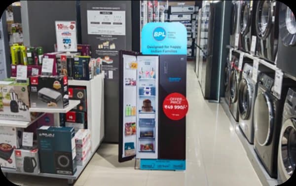 Wall branding and store signage installation