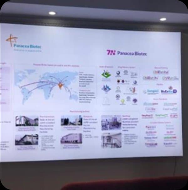 Lit fabric box signage at branded showroom