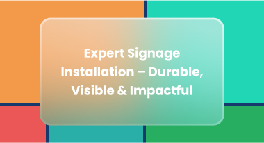 Pan-India Signage Manufacturers and Installation Services